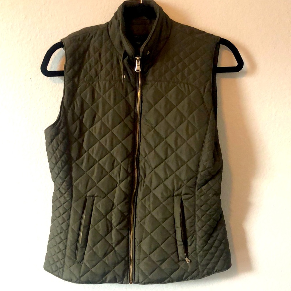 Green Puffer Vest